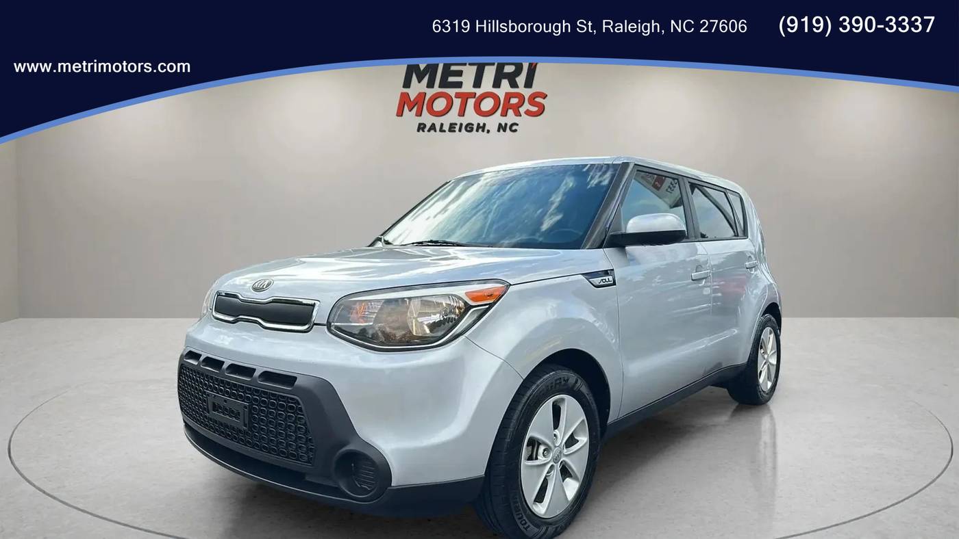 2016 Kia Soul Base — Hatchback — 116,479 mi — Raleigh, NC