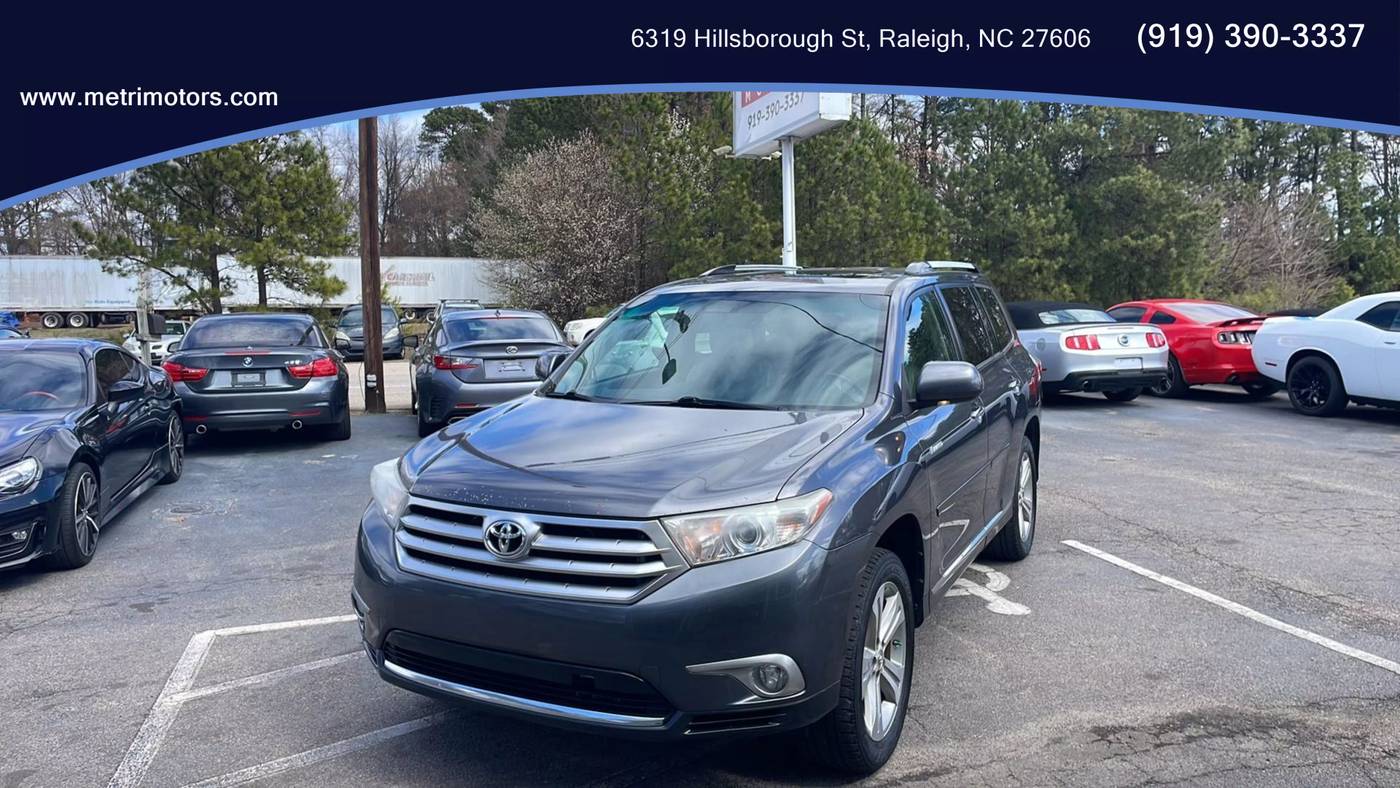 2012 Toyota Highlander Limited — SUV — 156,117 mi — Raleigh, NC