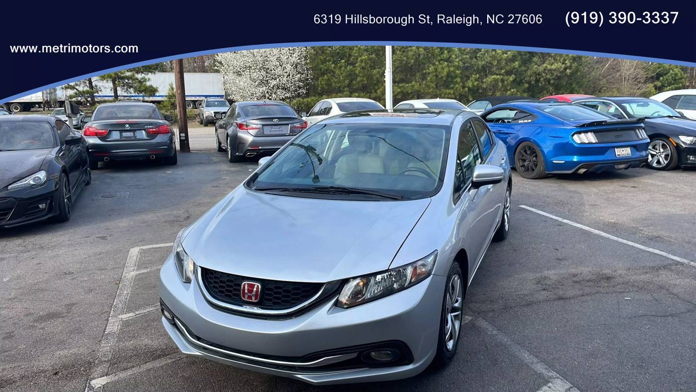 2015 Honda Civic EX — Sedan — 124,068 mi — Raleigh, NC