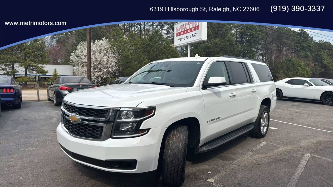 2016 Chevrolet Suburban LT — SUV — 142,614 mi — Raleigh, NC