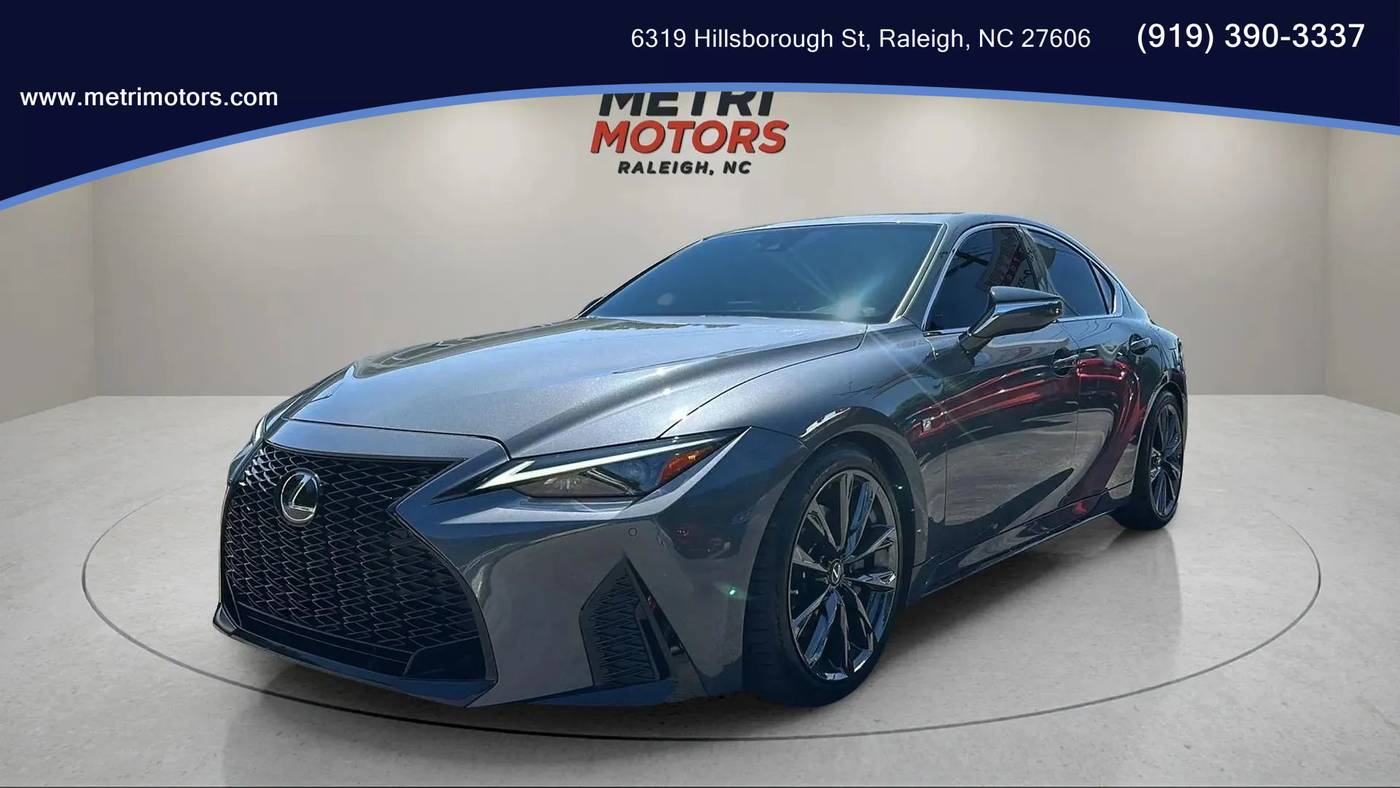 2022 Lexus IS IS 350 F SPORT — Sedan — 24,557 mi — Raleigh, NC