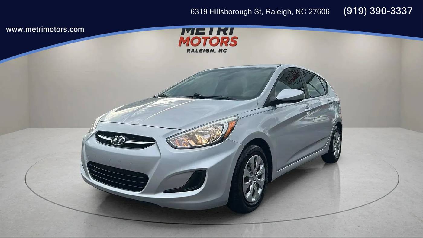 2016 Hyundai Accent SE — Hatchback — 107,349 mi — Raleigh, NC