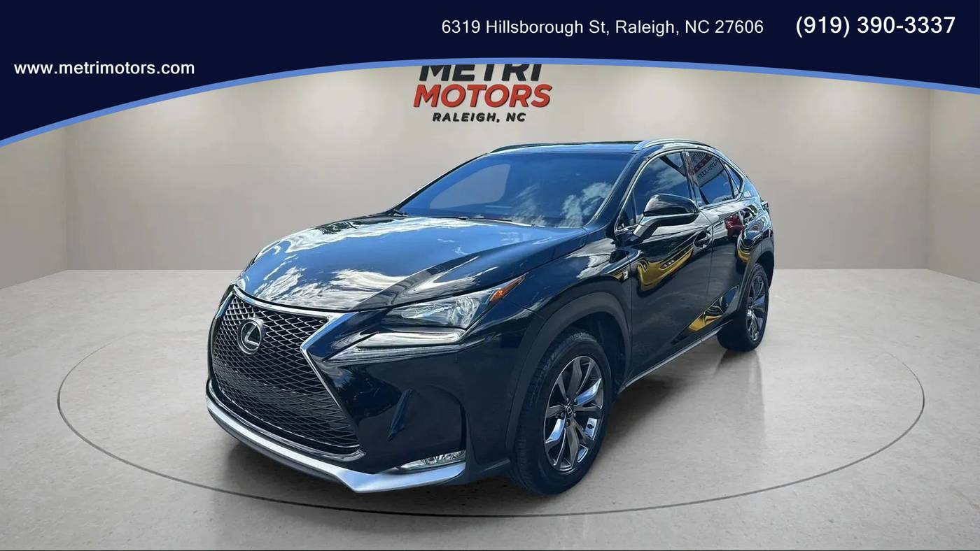 2015 Lexus NX NX 200t F Sport — SUV — 80,653 mi — Raleigh, NC