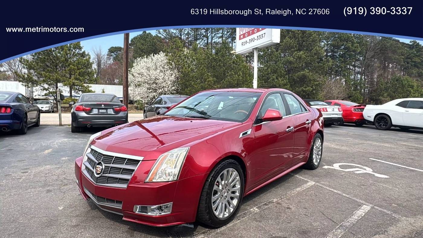2011 Cadillac CTS Premium — Sedan — 74,758 mi — Raleigh, NC