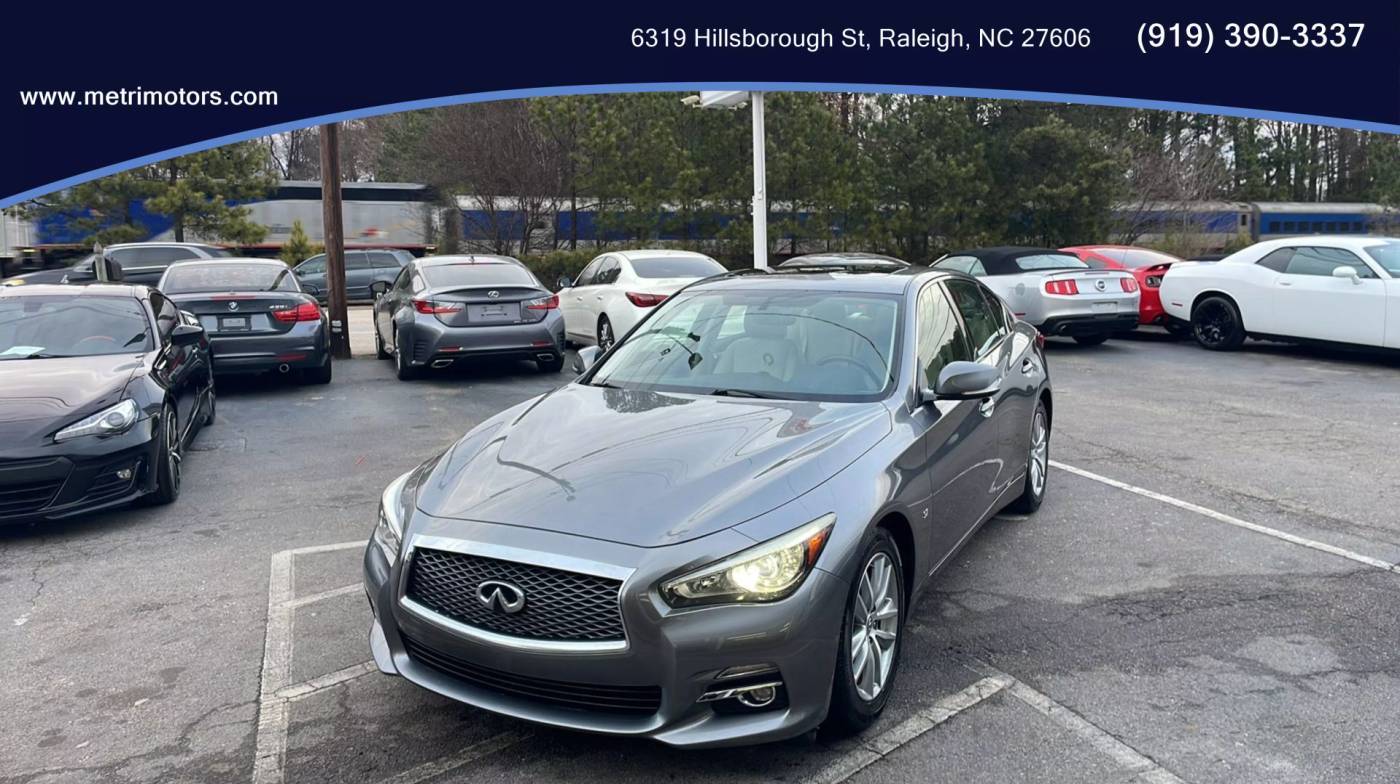 2015 INFINITI Q50 Premium — Sedan — 139,024 mi — Raleigh, NC
