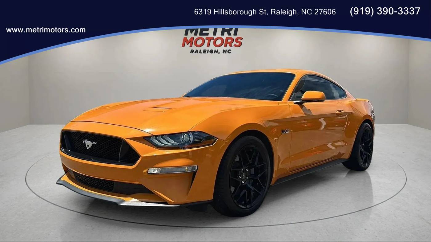2018 Ford Mustang GT — Coupe — 57,298 mi — Raleigh, NC