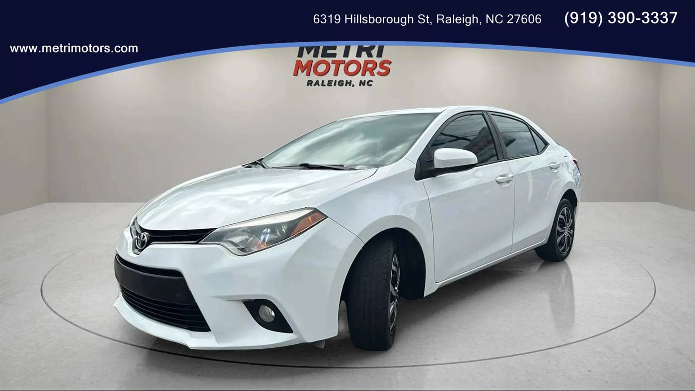 2014 Toyota Corolla LE Plus — Sedan — 147,217 mi — Raleigh, NC