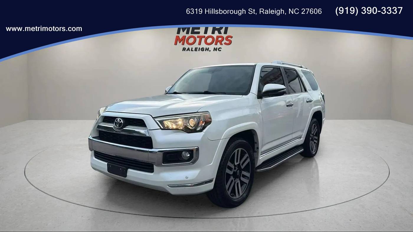 2016 Toyota 4Runner Limited — SUV — 167,589 mi — Raleigh, NC