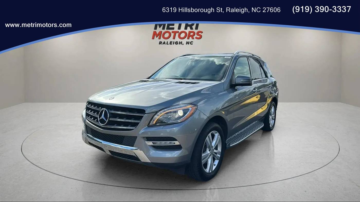 2013 Mercedes-Benz M-Class ML 350 — SUV — 168,021 mi — Raleigh, NC