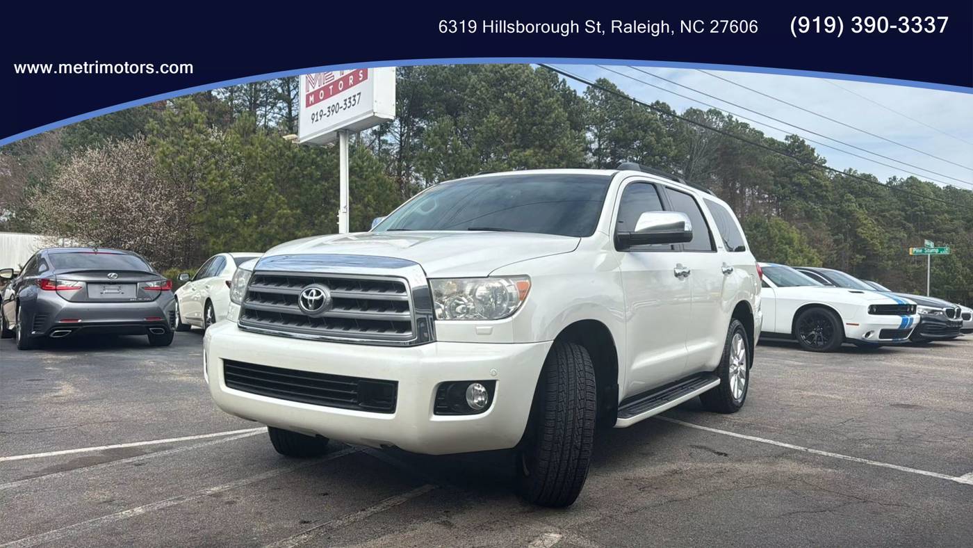2014 Toyota Sequoia Platinum — SUV — 173,485 mi — Raleigh, NC