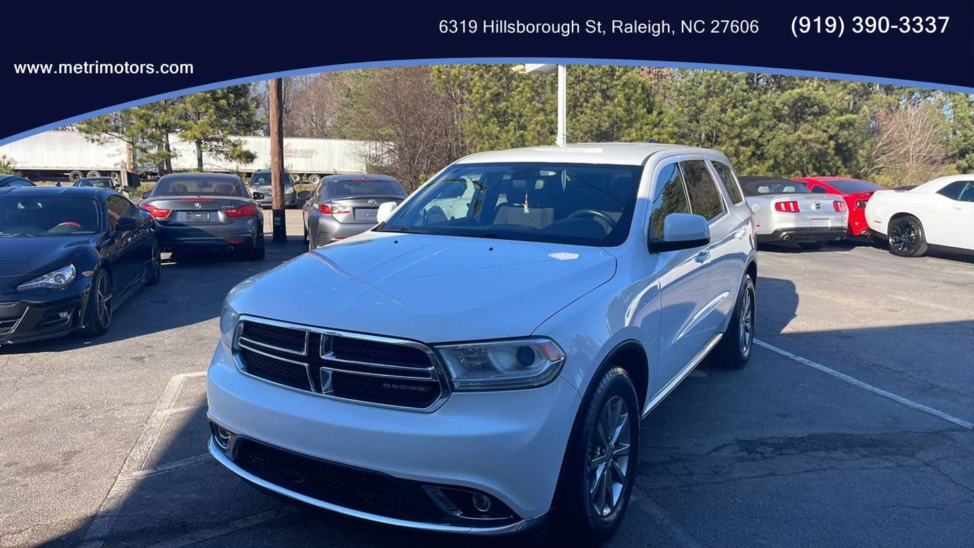 2018 Dodge Durango SXT — SUV — 158,685 mi — Raleigh, NC