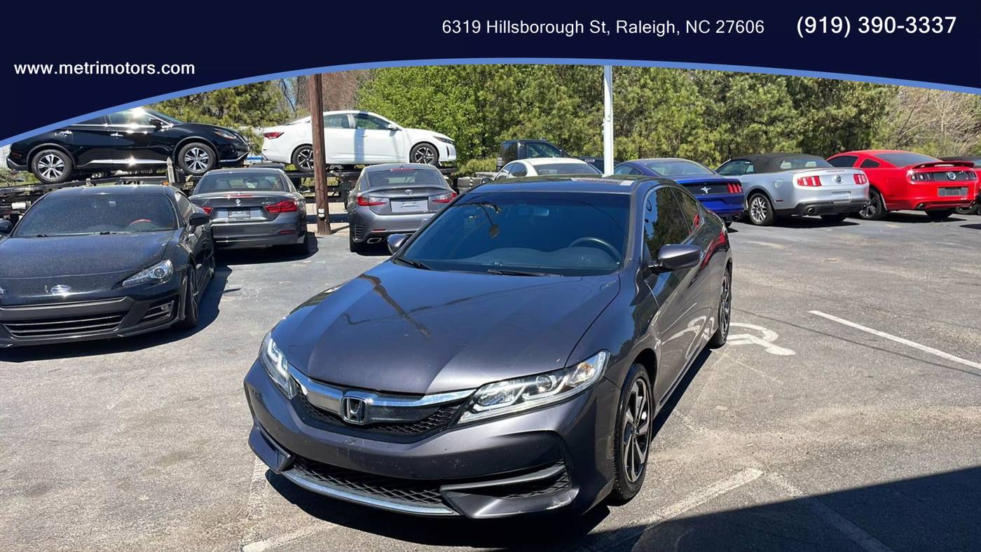 2017 Honda Accord LX-S — Coupe — 99,070 mi — Raleigh, NC