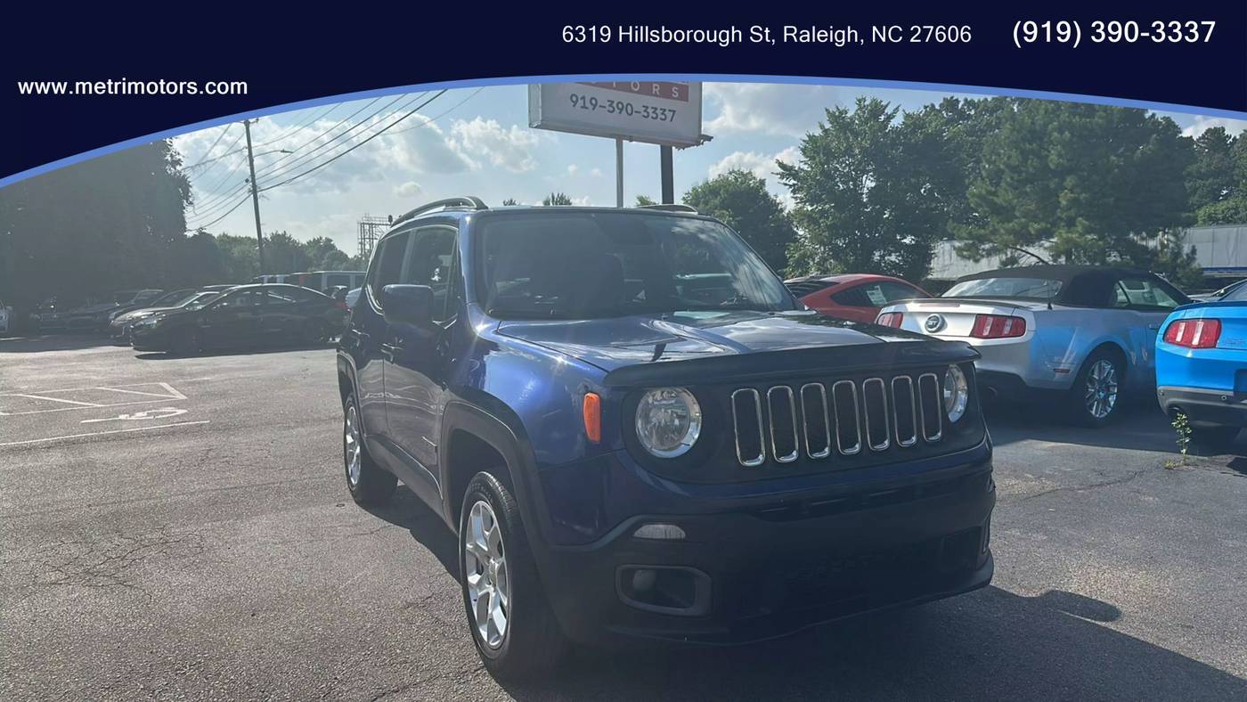 2017 Jeep Renegade Latitude — SUV — 110,347 mi — Raleigh, NC