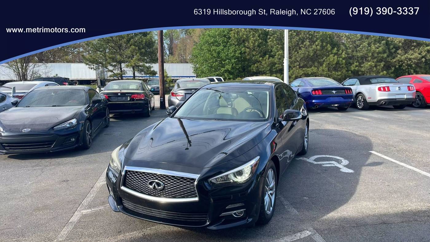 2017 INFINITI Q50 3.0t Premium — Sedan — 101,500 mi — Raleigh, NC