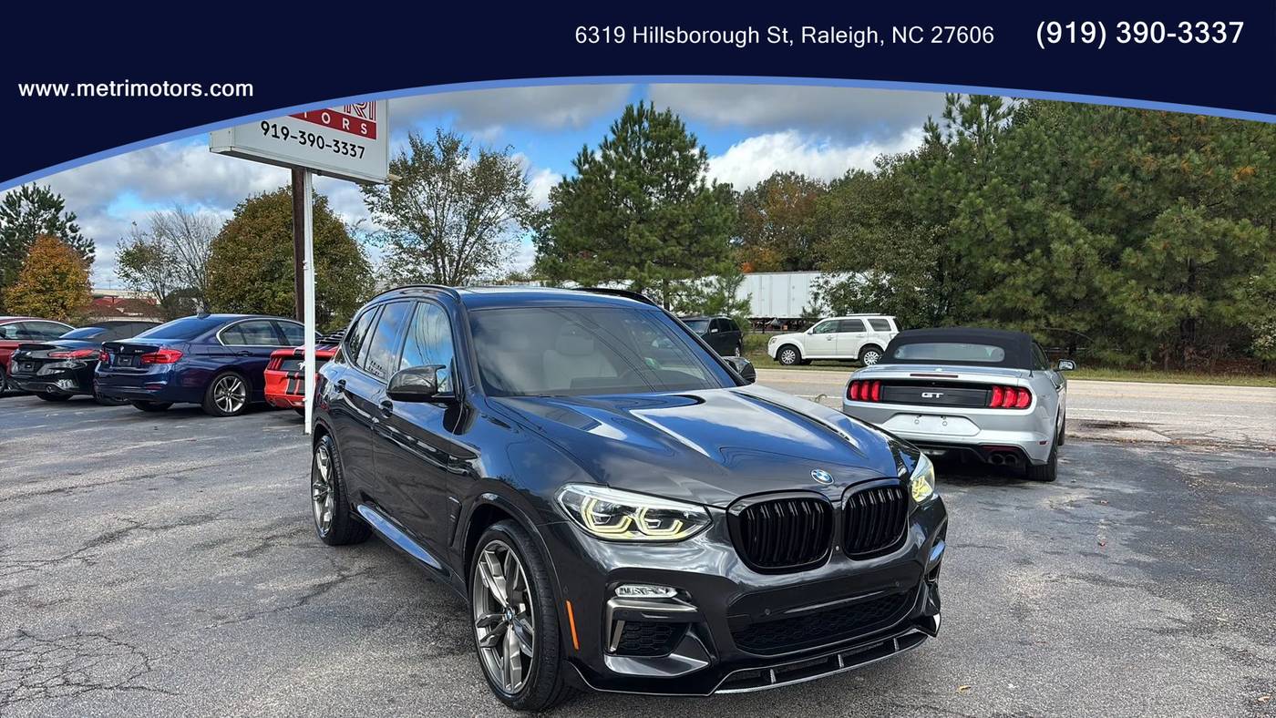2018 BMW X3 M40i — SUV — 82,153 mi — Raleigh, NC