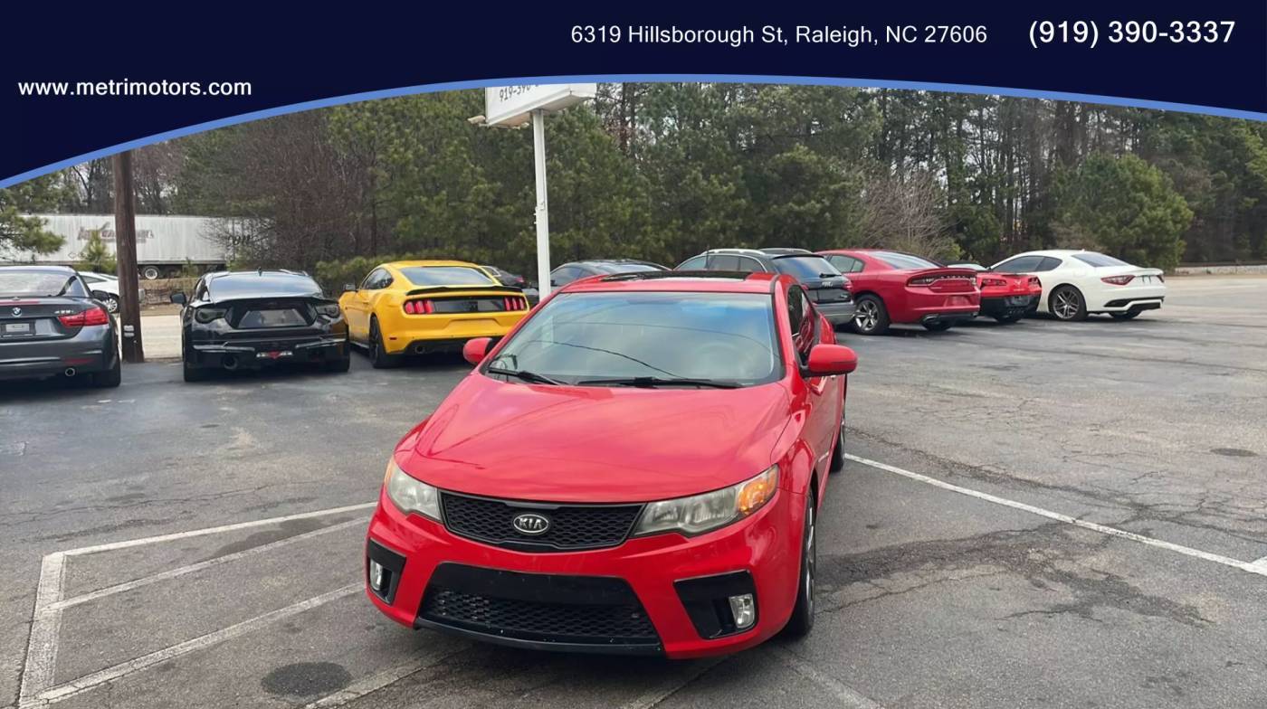2013 Kia Forte SX — Coupe — 100,071 mi — Raleigh, NC