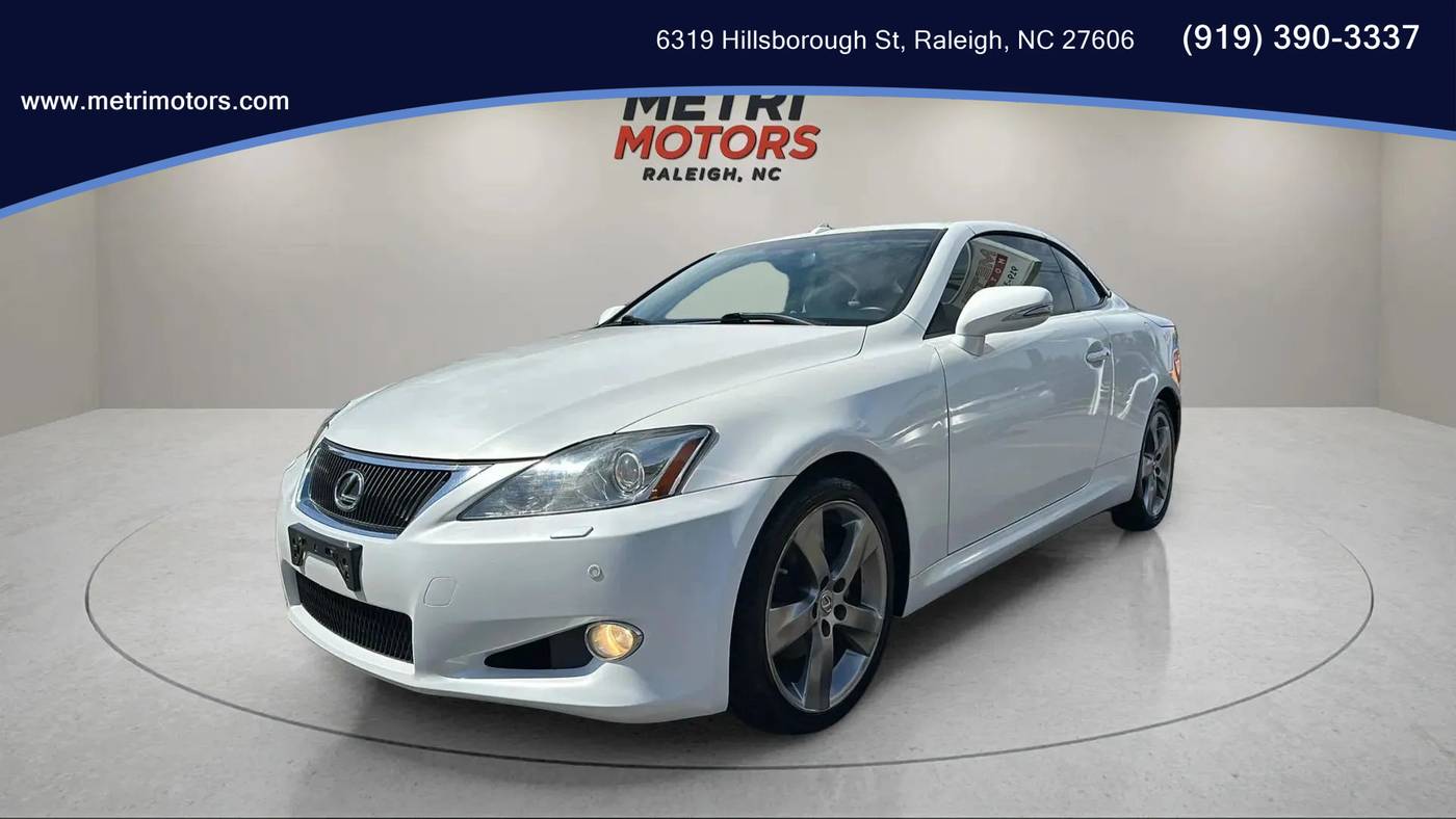 2010 Lexus IS IS 250C — Convertible — 140,666 mi — Raleigh, NC