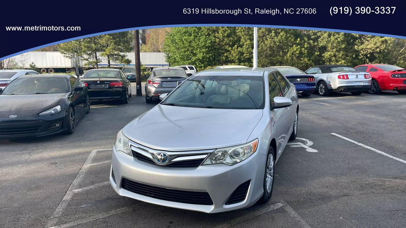 2012 Toyota Camry Hybrid LE — Sedan — 88,234 mi — Raleigh, NC