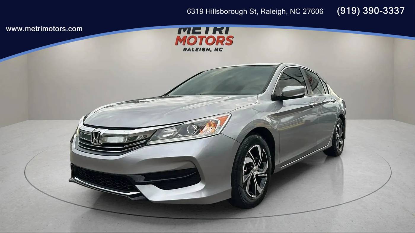 2017 Honda Accord LX — Sedan — 165,393 mi — Raleigh, NC