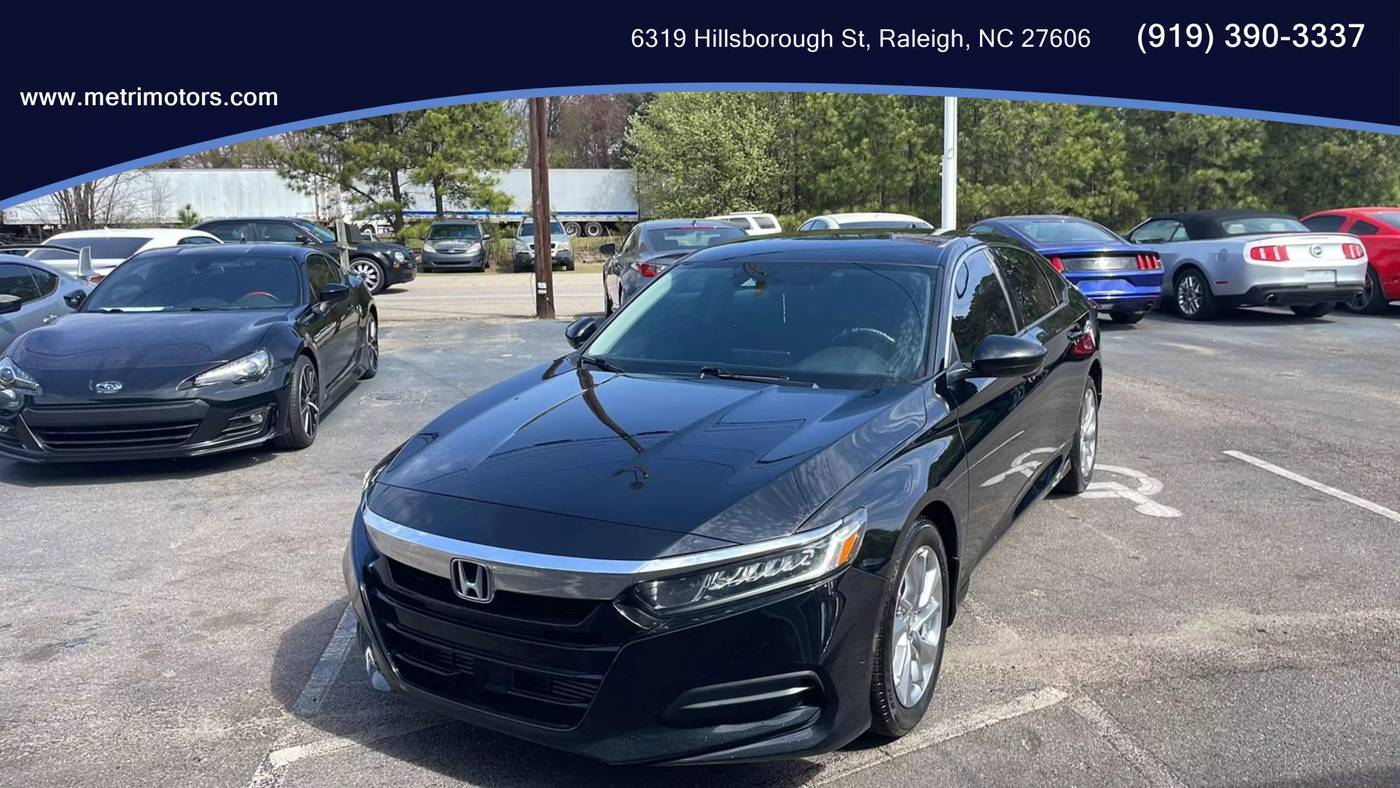2019 Honda Accord LX — Sedan — 132,670 mi — Raleigh, NC