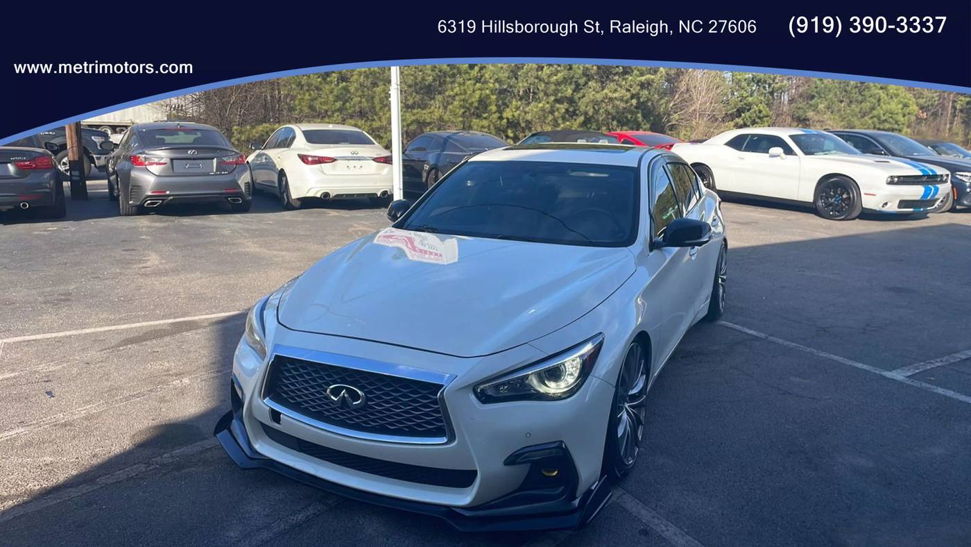 2019 INFINITI Q50 RED SPORT 400 — Sedan — 54,175 mi — Raleigh, NC