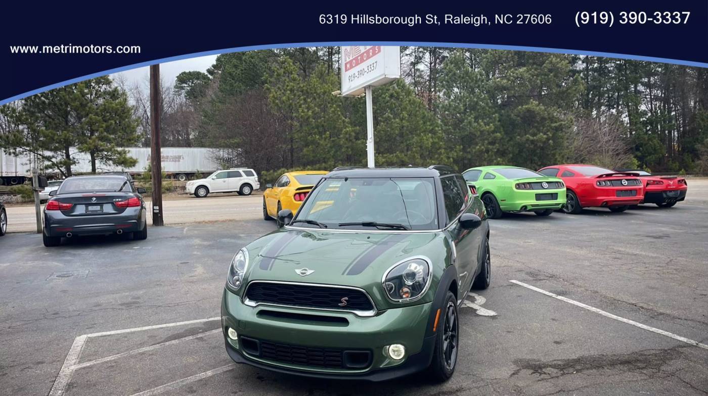 2015 MINI Cooper Paceman Cooper S ALL4 — SUV — 84,897 mi — Raleigh, NC