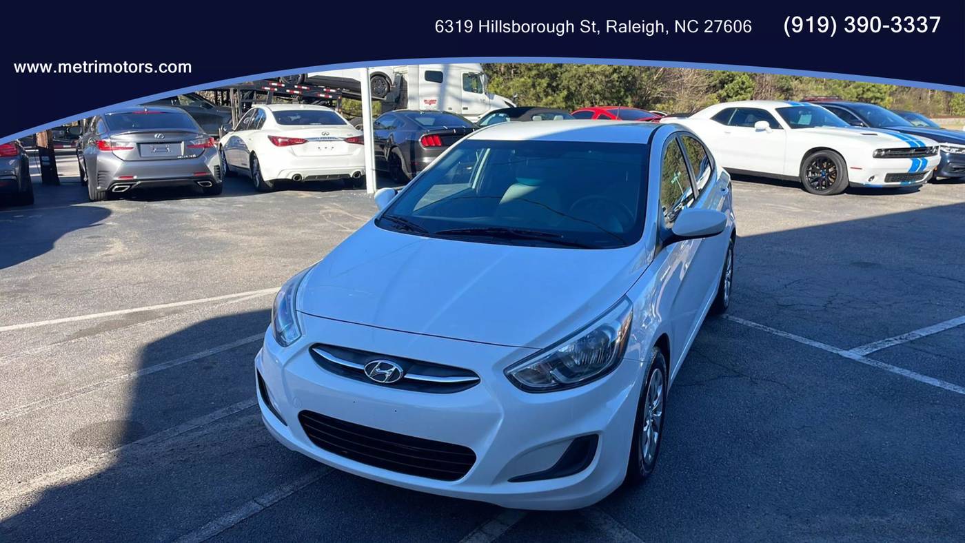 2016 Hyundai Accent SE — Sedan — 91,460 mi — Raleigh, NC
