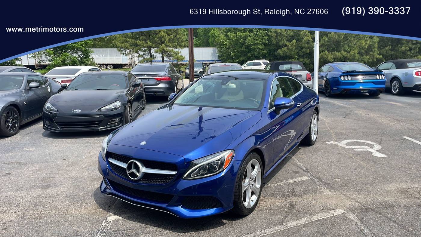 2017 Mercedes-Benz C-Class C 300 — Coupe — 108,023 mi — Raleigh, NC