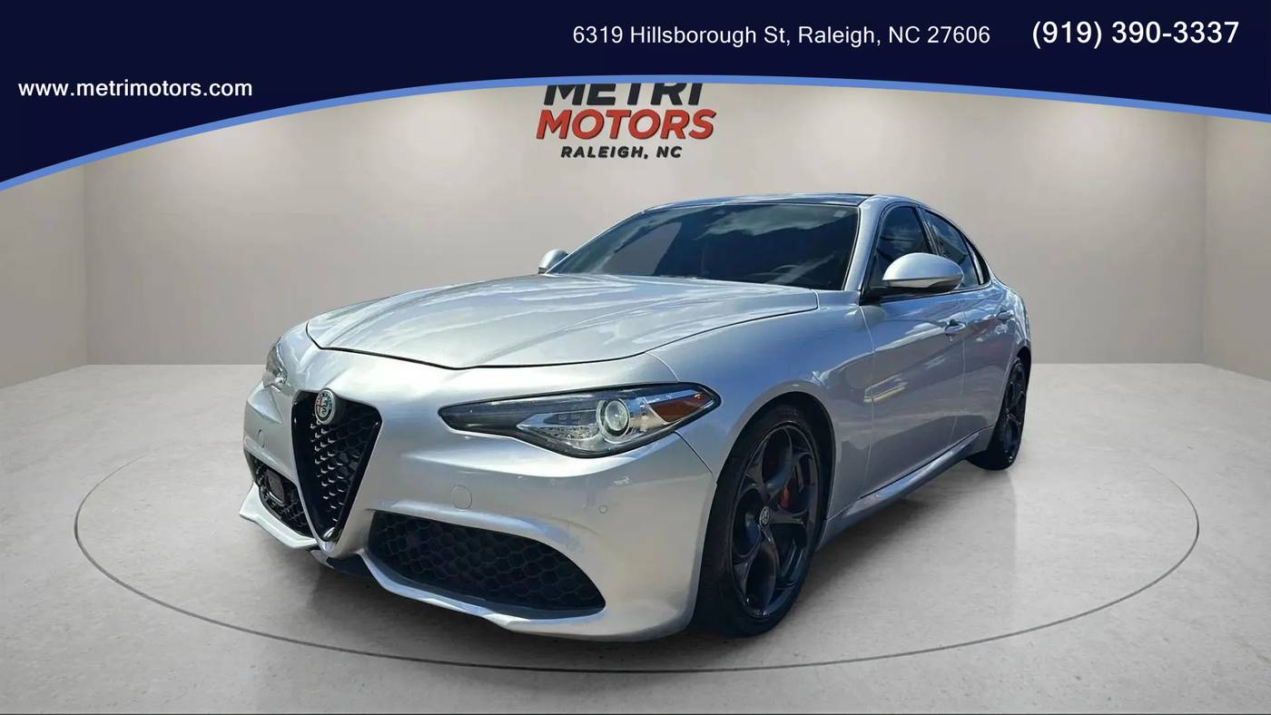 2017 Alfa Romeo Giulia Ti — Sedan — 101,769 mi — Raleigh, NC