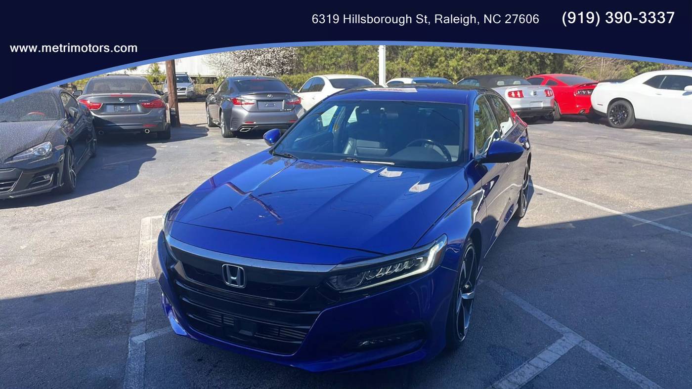 2019 Honda Accord Sport — Sedan — 114,751 mi — Raleigh, NC