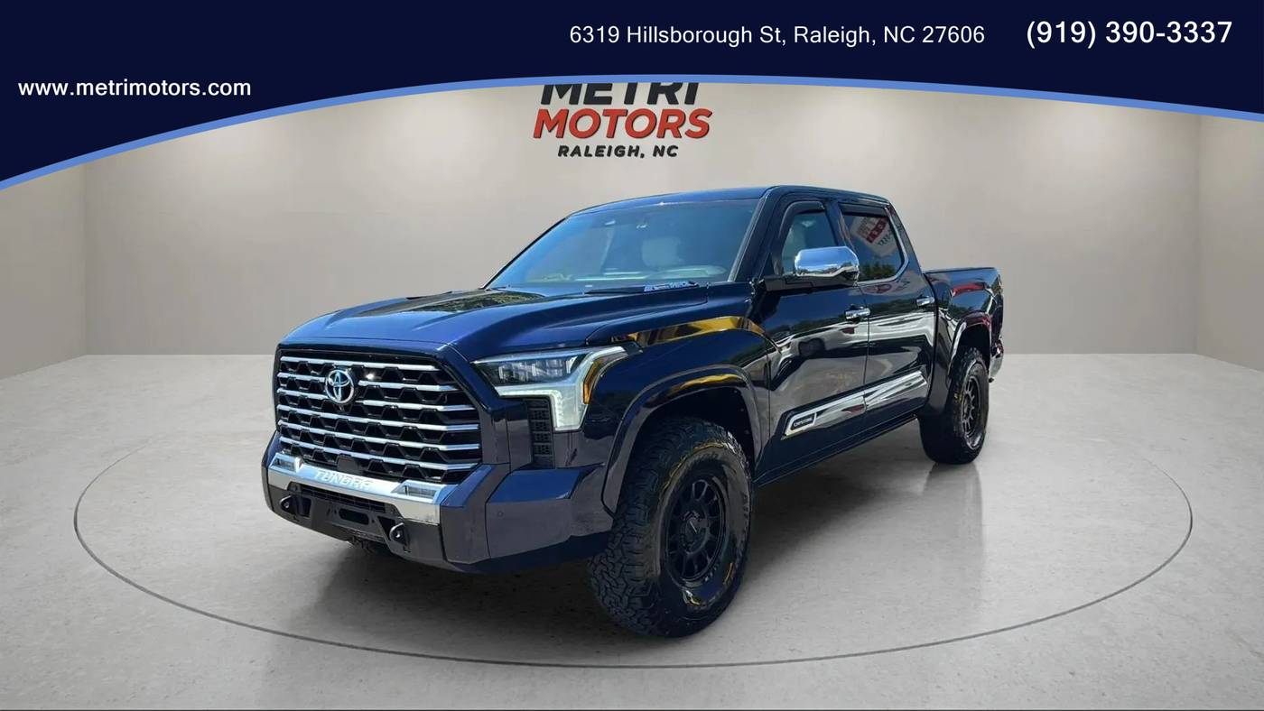 2022 Toyota Tundra Hybrid Capstone — Pickup Truck — 81,117 mi — Raleigh, NC