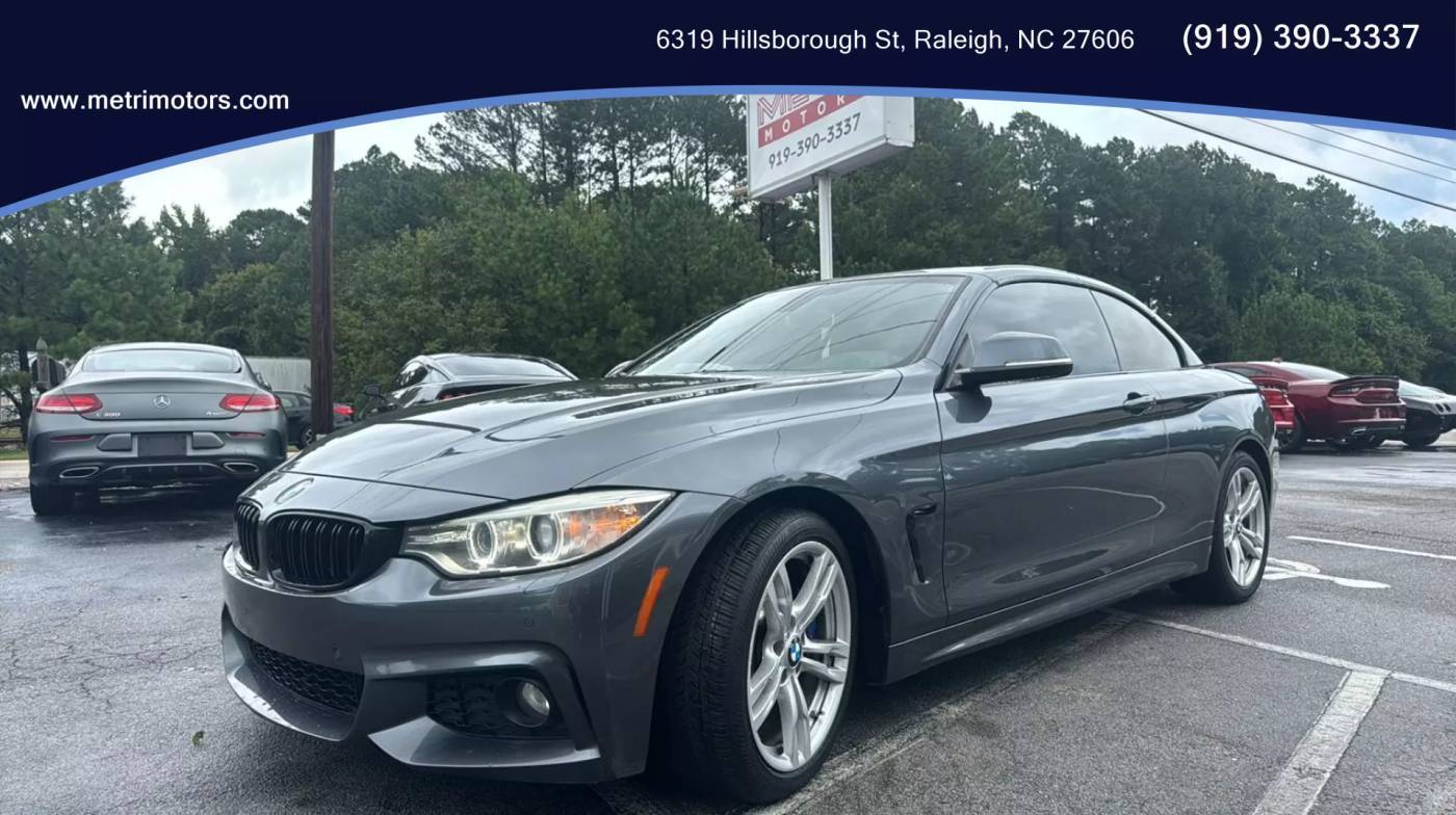 2014 BMW 4 Series 435i — Convertible — 86,101 mi — Raleigh, NC