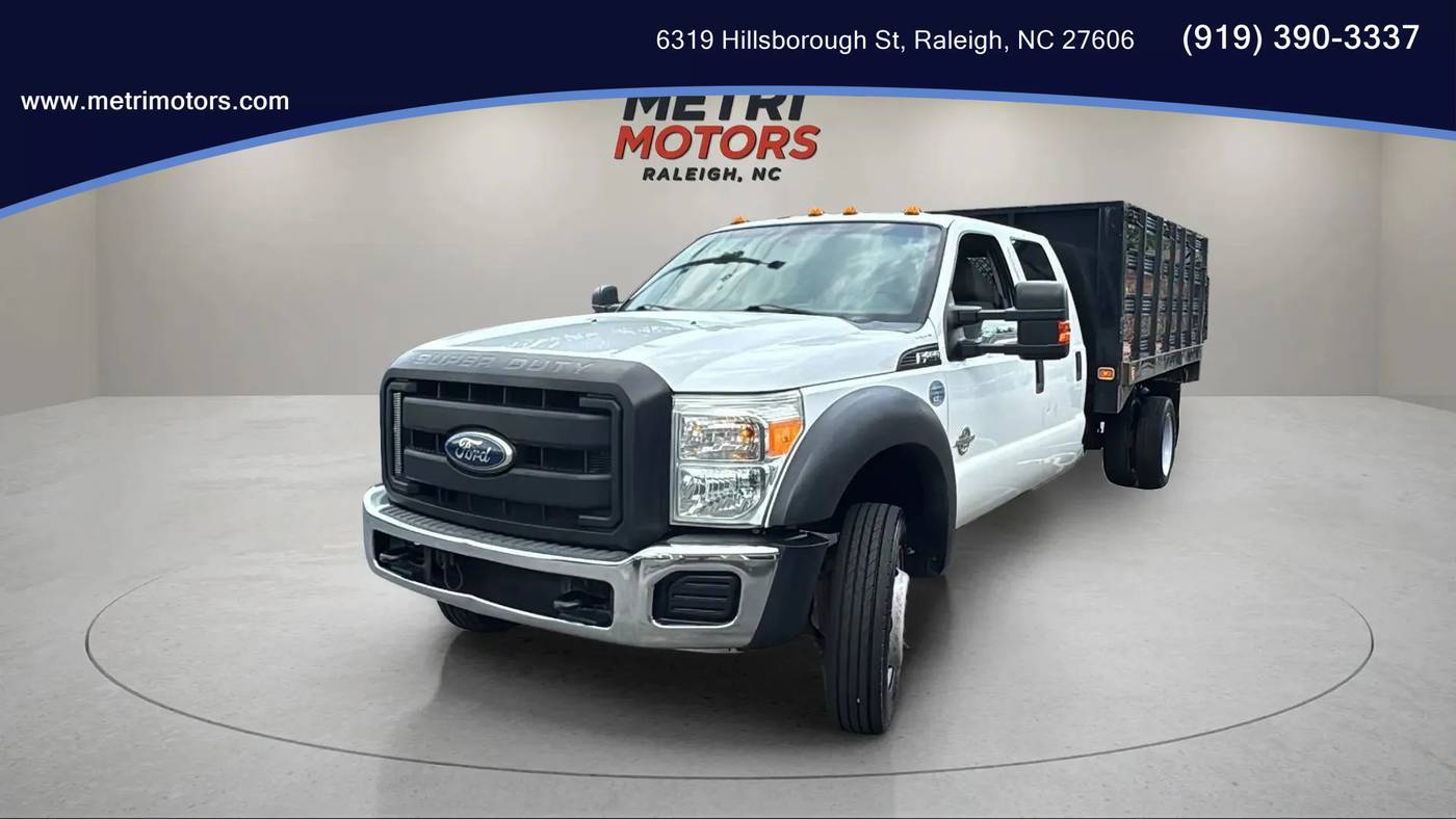 2012 Ford Super Duty F-450 Chassis Cab XL — Chassis Cab Truck — 192,865 mi — Raleigh, NC