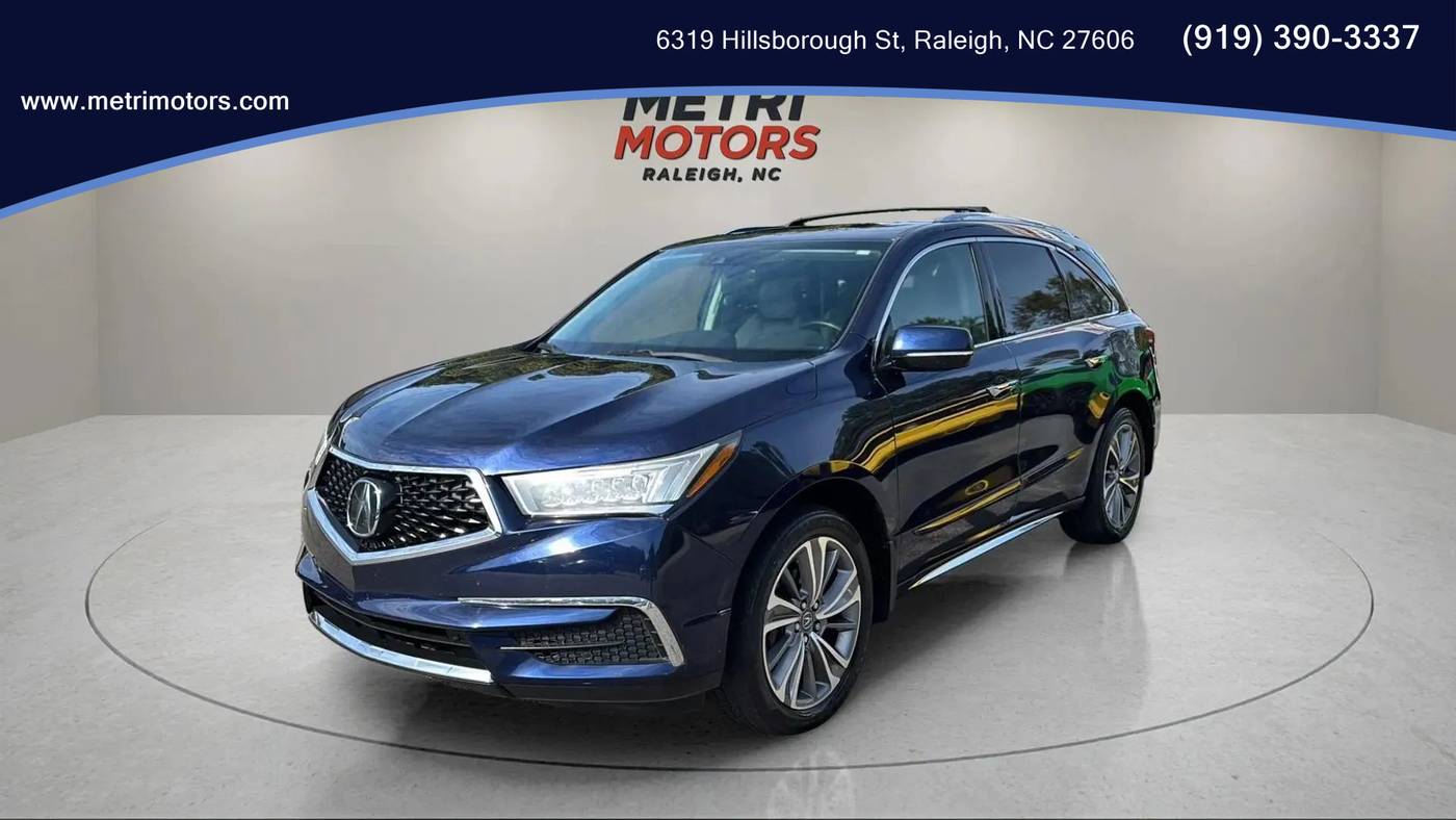 2017 Acura MDX Technology Package — SUV — 97,125 mi — Raleigh, NC