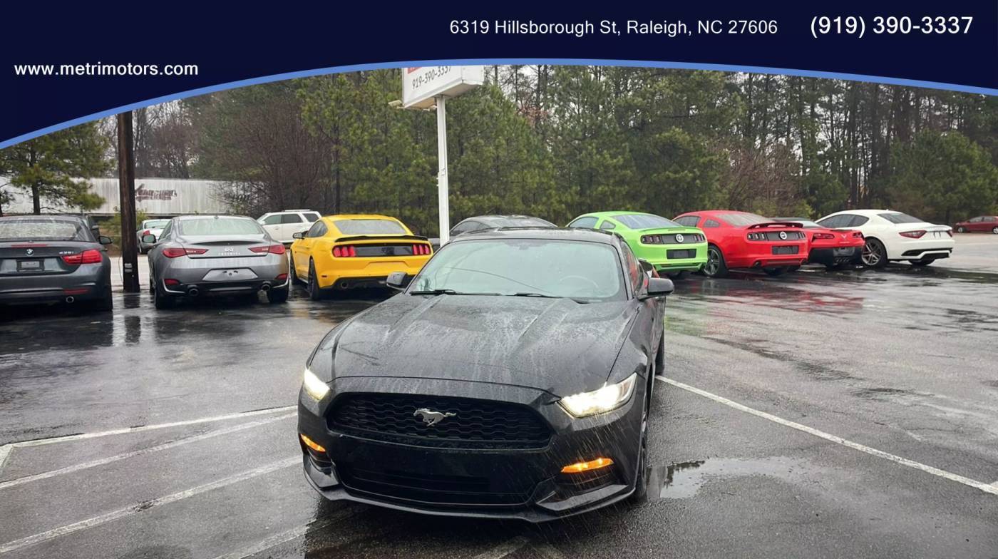 2016 Ford Mustang V6 — Coupe — 133,524 mi — Raleigh, NC