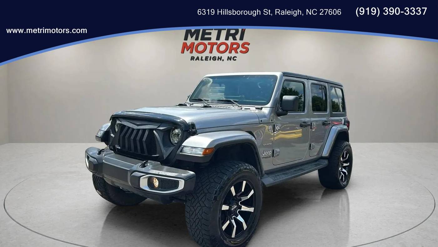 2020 Jeep Wrangler Sahara — SUV — 115,757 mi — Raleigh, NC
