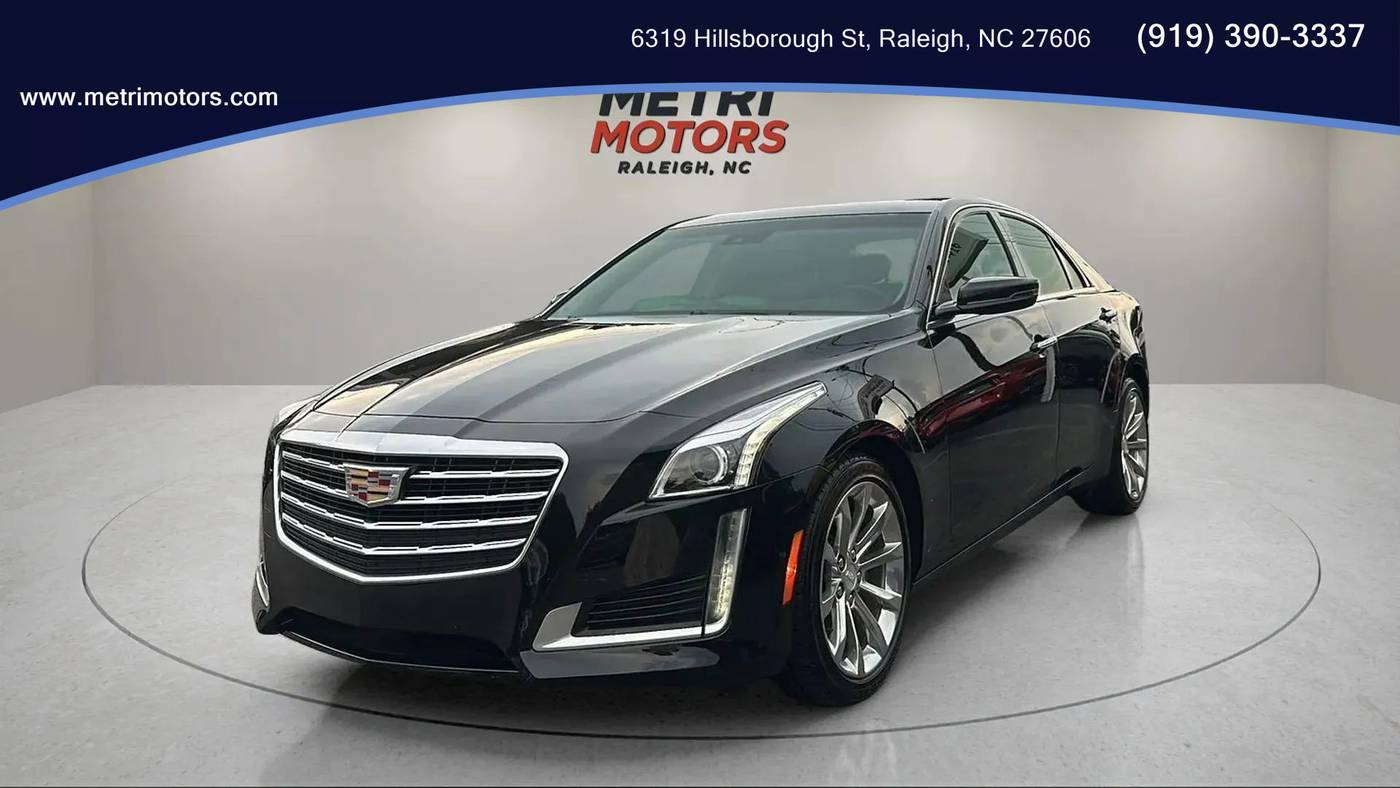 2018 Cadillac CTS Luxury — Sedan — 86,768 mi — Raleigh, NC