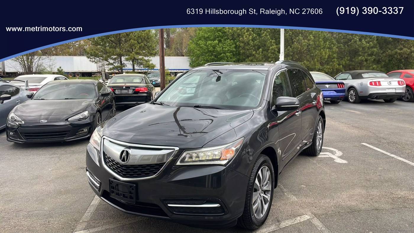 2015 Acura MDX Technology Package — SUV — 141,171 mi — Raleigh, NC