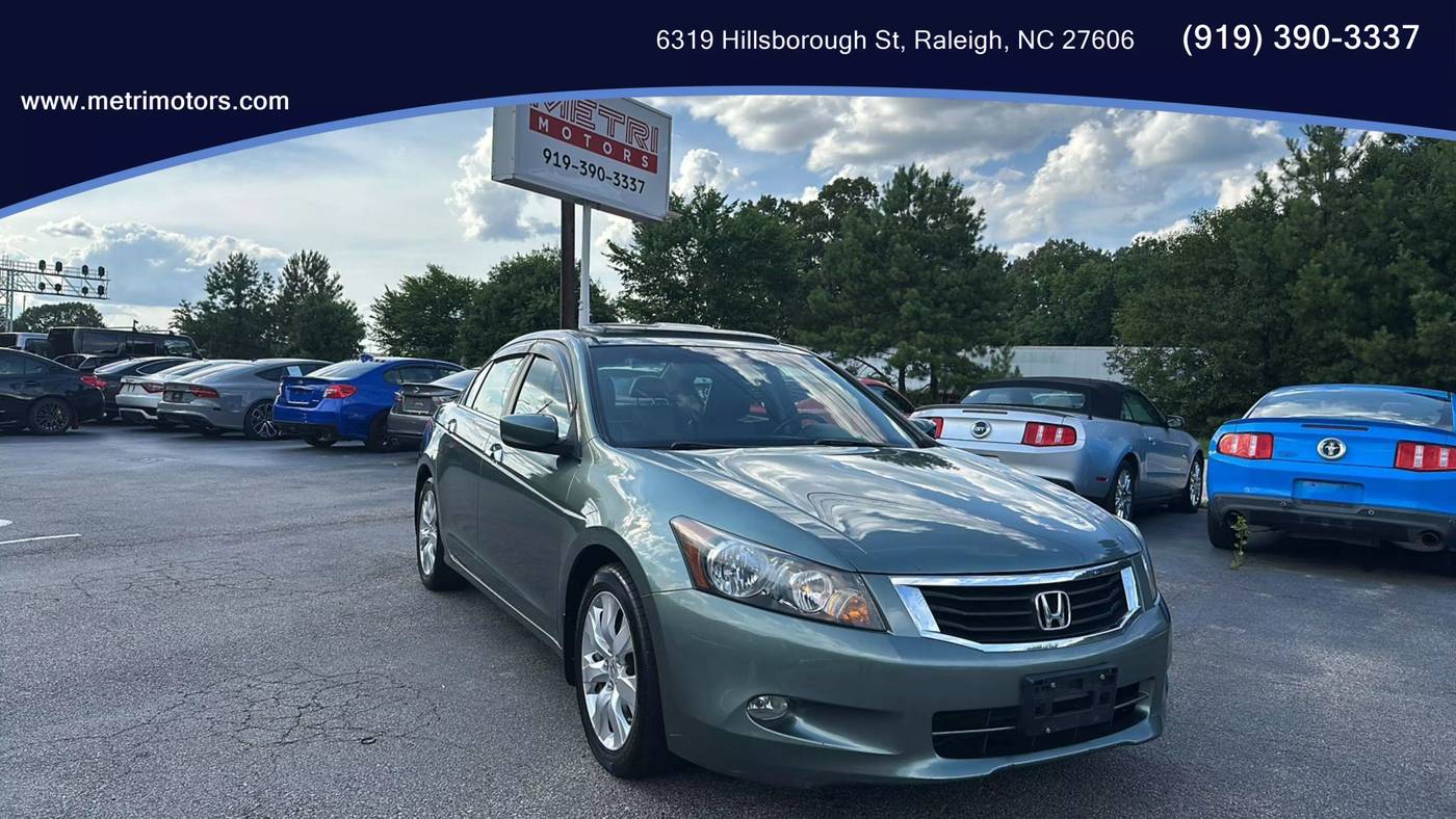 2008 Honda Accord EX-L V6 — Sedan — 125,155 mi — Raleigh, NC