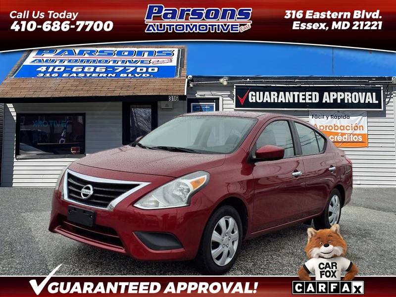2017 Nissan Versa 1.6 SV — Sedan — 110,723 mi — baltimore, MD