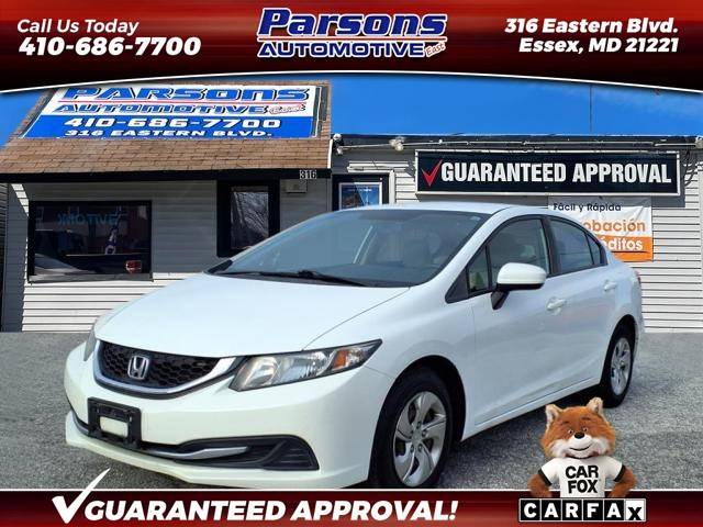 2015 Honda Civic LX — Sedan — 121,841 mi — baltimore, MD