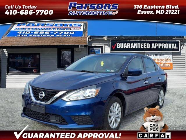 2019 Nissan Sentra SV — Sedan — 78,593 mi — baltimore, MD