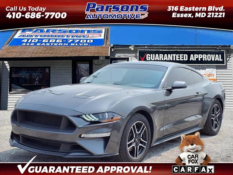 2019 Ford Mustang EcoBoost — Coupe — 67,900 mi — baltimore, MD
