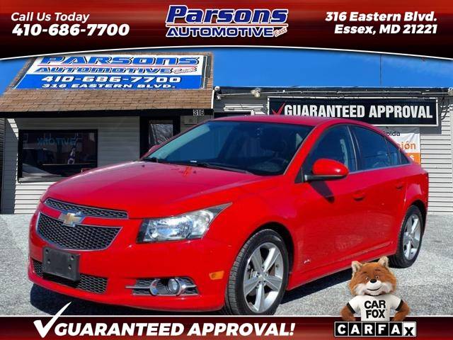 2013 Chevrolet Cruze 2LT — Sedan — 72,306 mi — baltimore, MD