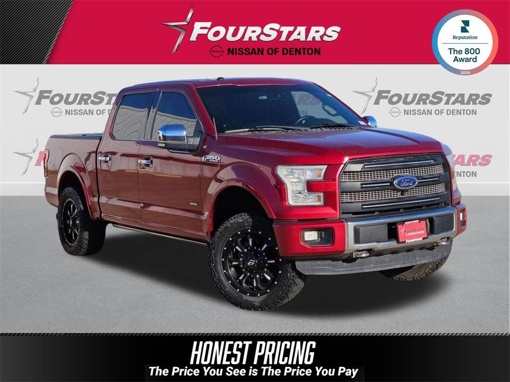 2016 Ford F-150 Platinum — Pickup Truck — 123,084 mi — Corinth, TX