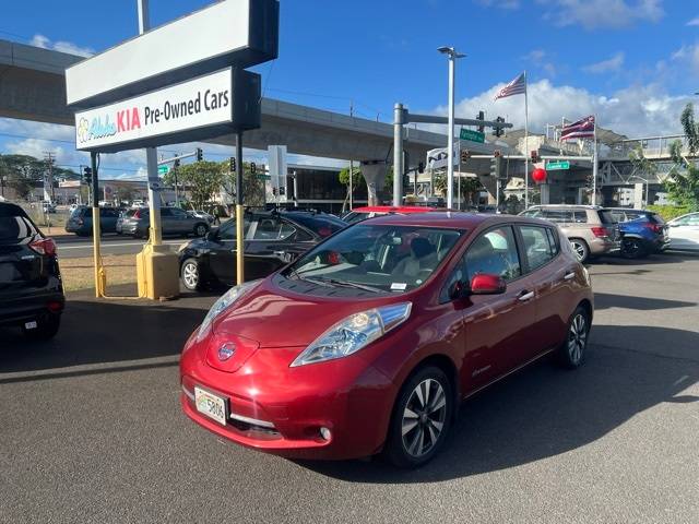 2015 Nissan LEAF SV — Hatchback — 80,602 mi — Waipahu, HI