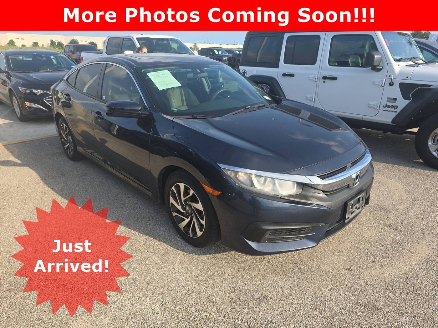 2017 Honda Civic EX — Sedan — 80,505 mi — Seguin, TX