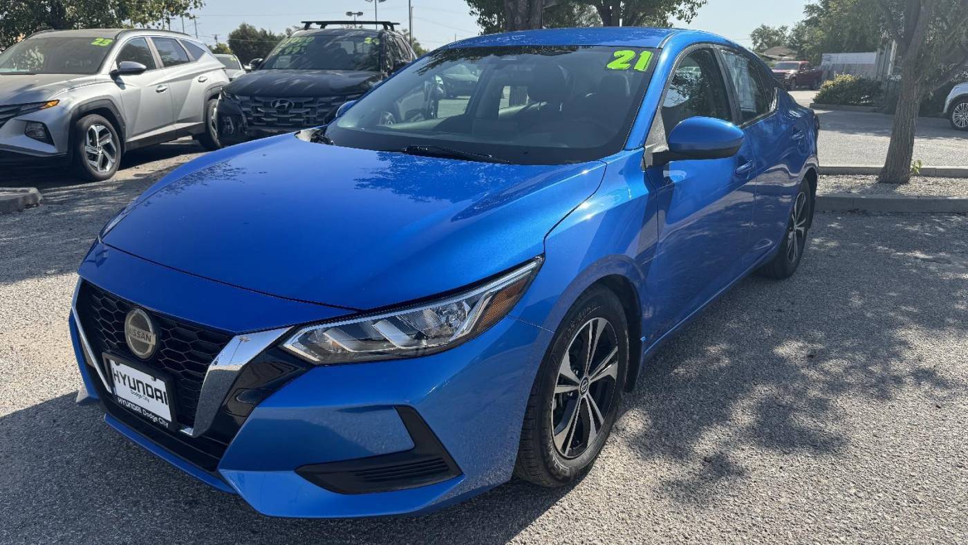 2021 Nissan Sentra SV — Sedan — 40,896 mi — Dodge City, KS