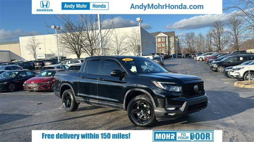 2022 Honda Ridgeline Black Edition — Pickup Truck — 30,881 mi — Bloomington, IN