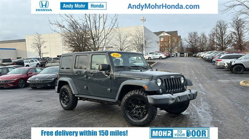 2016 Jeep Wrangler Rubicon — SUV — 82,309 mi — Bloomington, IN